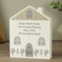 Personalised Wooden House Ornament, thumbnail 4 of 5