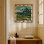 Mountain In The Country Print, Landscape Painting, thumbnail 6 of 11
