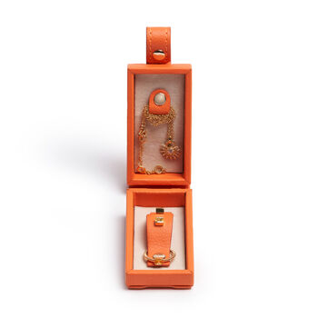 Travel Jewellery Box | Mini Moritz Orange, 5 of 8