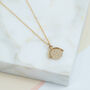 Seychelles Gold Plated Spinning I Love You Pendant, thumbnail 1 of 4