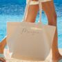 Personalised Canvas Large Tote Beach Shoulder Bag, thumbnail 4 of 7
