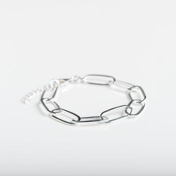 Silver Chunky Chain Bracelet, 4 of 4