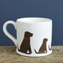 Labrador Mug Black, Chocolate, Fox Red And Yellow, thumbnail 9 of 12