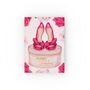 Luxury Personalised 18th Pink Heel Scented Birthday Card, thumbnail 7 of 12