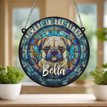 Pug Memorial Suncatcher, 5 of 6