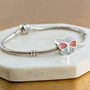 Memorial Ashes Butterfly Charm Bead, thumbnail 2 of 7