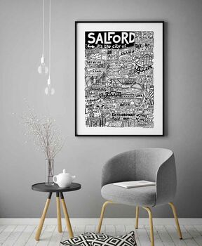 Salford Landmarks Print, 5 of 10