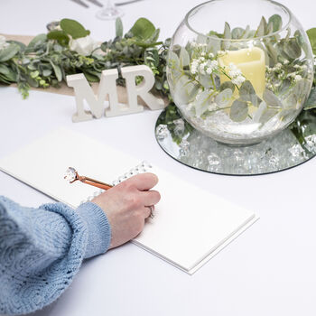 Wavy Edge Wedding Card Post Box, 4 of 5