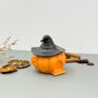 Orange And Black Halloween Pumpkin Witches Bowl, thumbnail 3 of 12
