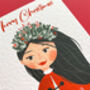 Personalised Christmas Greetings Card For Daughter, thumbnail 5 of 7