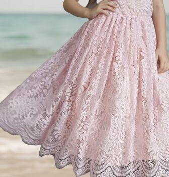 Aluna In Baby Pink ~ Flower Girl /Party Dress, 2 of 4