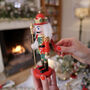 Pair Of Jolly Traditional Christmas Nutcrackers, thumbnail 5 of 10