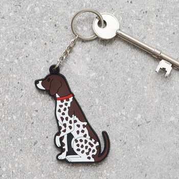 German Shorthaired Pointer Keyring, 2 of 3