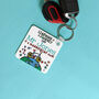 Personalised Thank You Teacher Key Ring, thumbnail 2 of 8