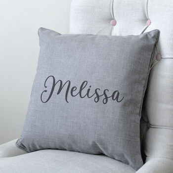 Personalised Name On Cushion, 5 of 6