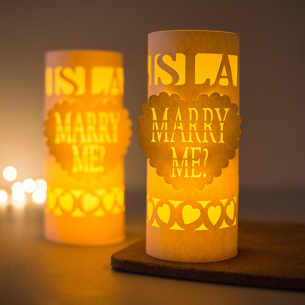 Marry Me Personalised Proposal Decoration, 1 of 4