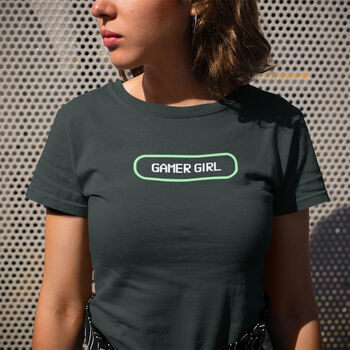 Retro Gamer Girl T Shirt For Her, 3 of 6