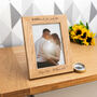 Personalised He Asked She Said Yes Engaged Photo Frame, thumbnail 2 of 7