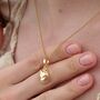 18ct Gold Fox Charm Necklace, thumbnail 1 of 6