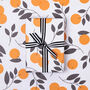 Oranges Wrapping Paper | Birthday Gift Wrap, thumbnail 1 of 5