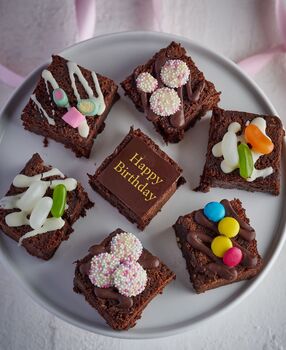 Birthday Chocolate Sweetie Truffle Cake Selection, 2 of 6