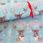 Recycled Christmas Wrapping Paper Three Sheets, thumbnail 3 of 11