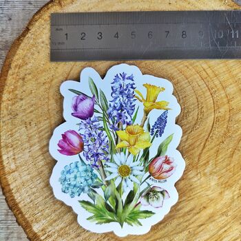 Spring Flowers Waterproof Sticker, 2 of 5