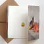 The Lucky Acorn Square Card, thumbnail 2 of 2