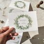 Eucalyptus And Gypsophilla Wedding Invitation Suite, thumbnail 9 of 12