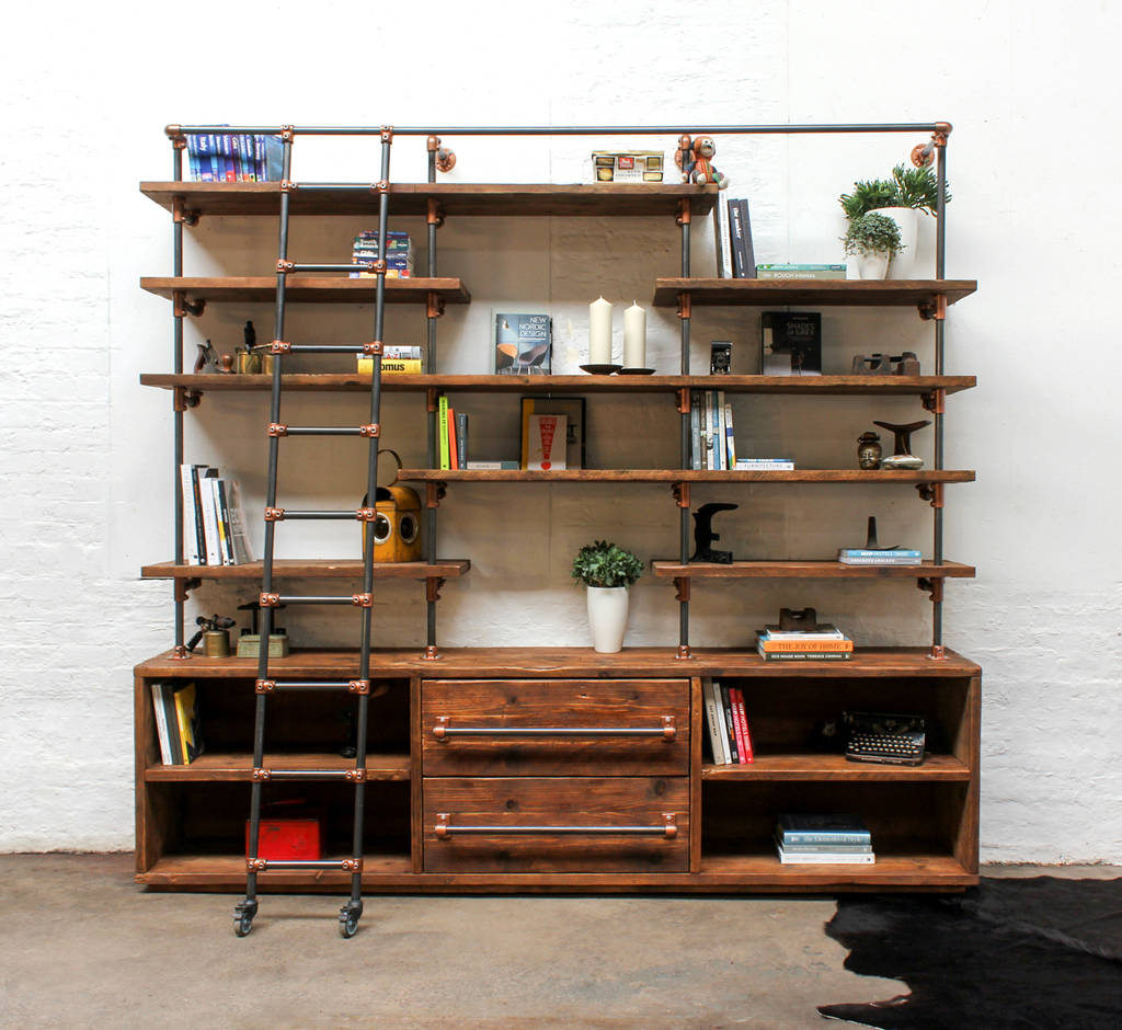 Bos Bespoke Shelving Unit With Drawers, 1 of 9