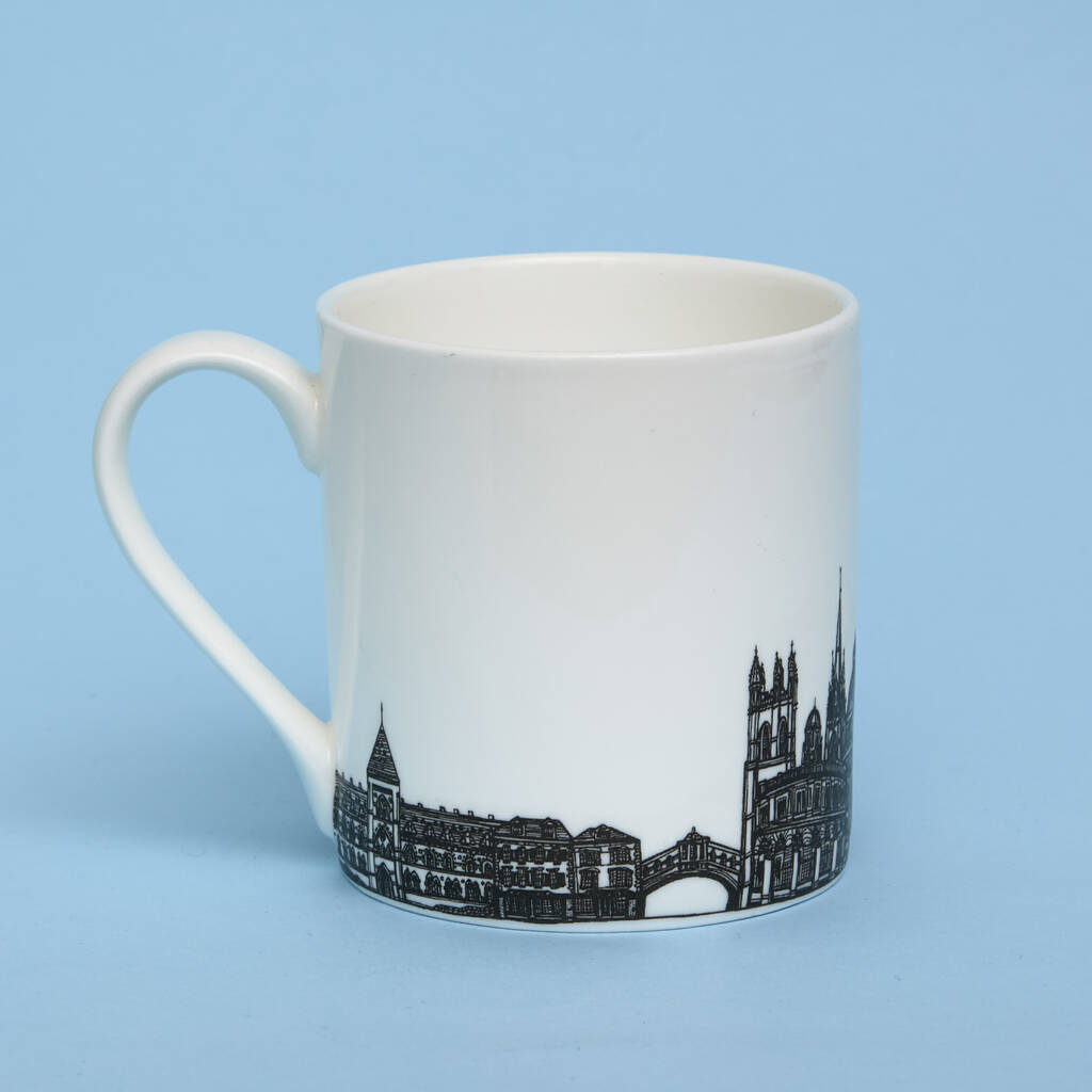 Oxford Skyline Mug By Cecily Vessey | notonthehighstreet.com