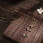 Dachshund Dog Necklace In Sterling Silver, thumbnail 6 of 10