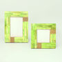 G Decor Green Wood Stylish Photo Frames, thumbnail 3 of 6