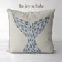 Little Fish, Whale Tail Cushion, Multi Cols Available, thumbnail 3 of 8