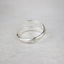 Sterling Silver Leopard Print Wrap Around Thumb Ring, thumbnail 4 of 4