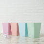 Recycled Pastel Graphic Geometric Waste Paper Bin, thumbnail 1 of 6