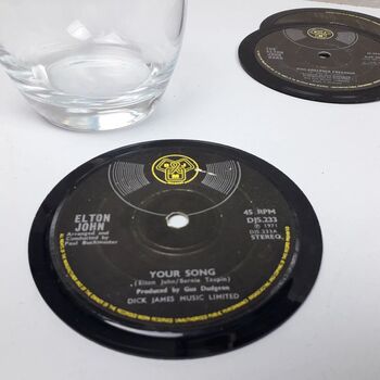 Elton John Vinyl Record Coasters, 4 of 5