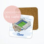 Personalised Chelsea Coaster, Stamford Bridge, thumbnail 1 of 3