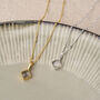 Gem Birthstone Necklace Sterling Silver Or 18ct Gold Plated, thumbnail 5 of 12