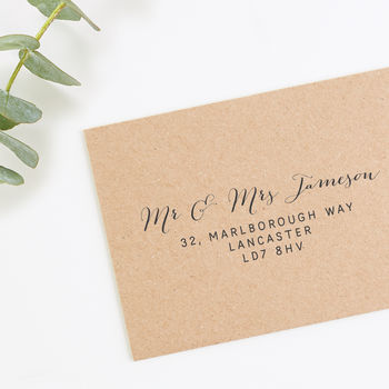 Winter Floral Wedding Invitations, 8 of 8