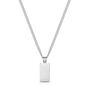 Small Ingot Men's Necklace Stainless Steel, thumbnail 5 of 9