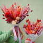 The Peach And Pumpkin Dried Flower Bunch, thumbnail 2 of 6