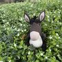 Pure Wool Donkey Soft Toy Large Handmade And Personalised, thumbnail 2 of 7