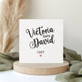 Personalised Valentine's/Love Card, Retro I.D.S.T, thumbnail 2 of 2