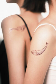 Whales Temporary Tattoos Stickers, 5 of 9