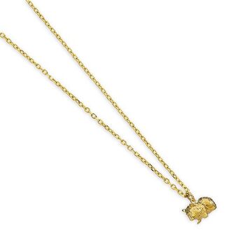 Guinea Pig Sterling Silver Gold Plated Necklace, 8 of 11