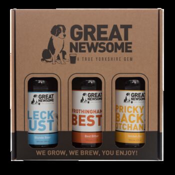 Yorkshire Craft Beer Three Bottle Gift Pack, 2 of 2