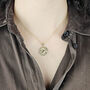 Sagittarius Zodiac Star Sign Gold Plated Necklace, thumbnail 2 of 4