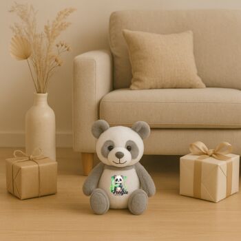 Personalised Initial Large Panda Teddy, 8 of 8