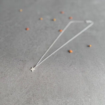 You Are A Star Sterling Silver Necklace, 7 of 11